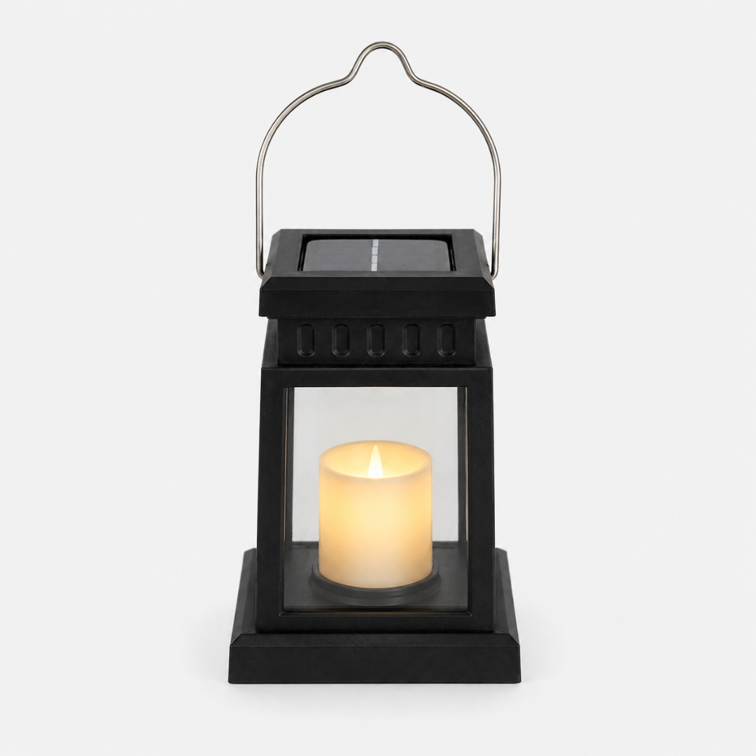 Thrives Outdoor | Solantique Solar-Powered Decorative Garden Lantern