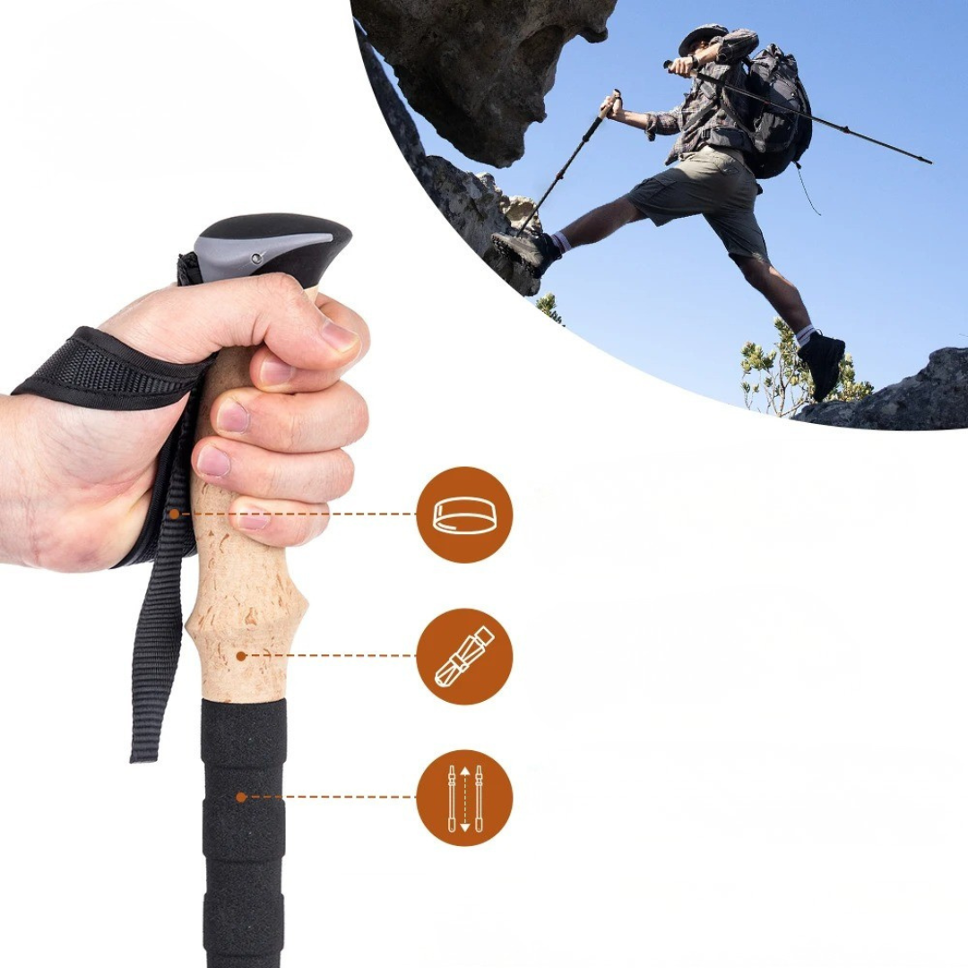 Thrives Outdoor | Trailwyn Ultralight Foldable Trekking Poles