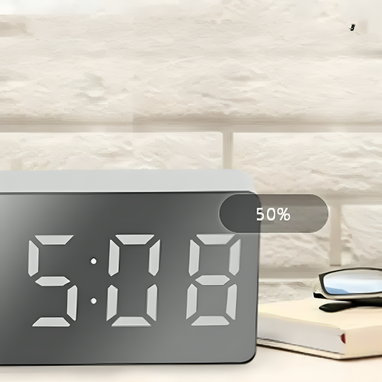 Thrives Outdoor | Luminora LED Mirror Digital Alarm Clock