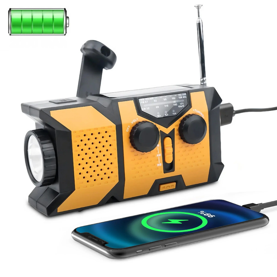 Thrives Outdoor | RescueLume Portable Hand Crank Radio