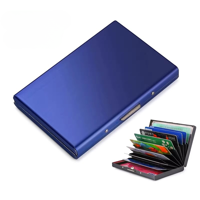 Secure 10-Slot RFID Protection Card Holder