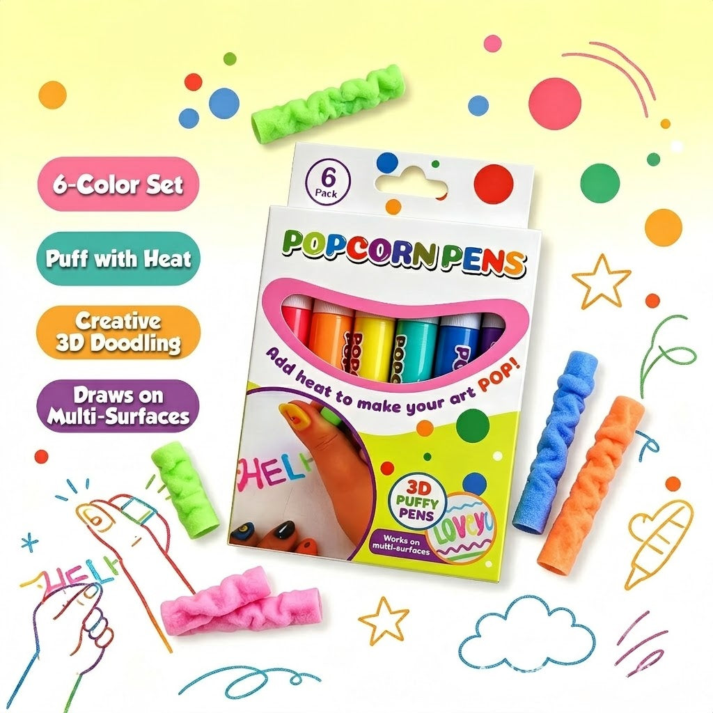 3D Drawing Pen for Kids – Turn Your Drawings into Real 3D Figures!