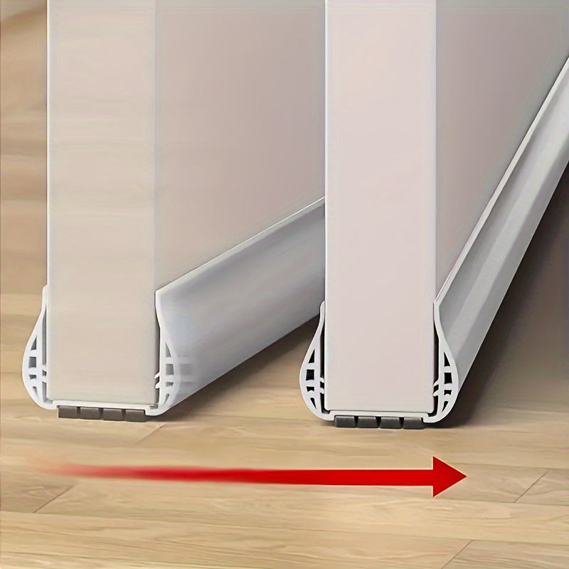Adjustable Polyester Door Draft Stopper - Windproof Insulating Seal Strip