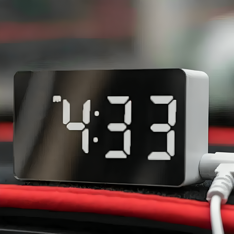 Thrives Outdoor | Luminora LED Mirror Digital Alarm Clock