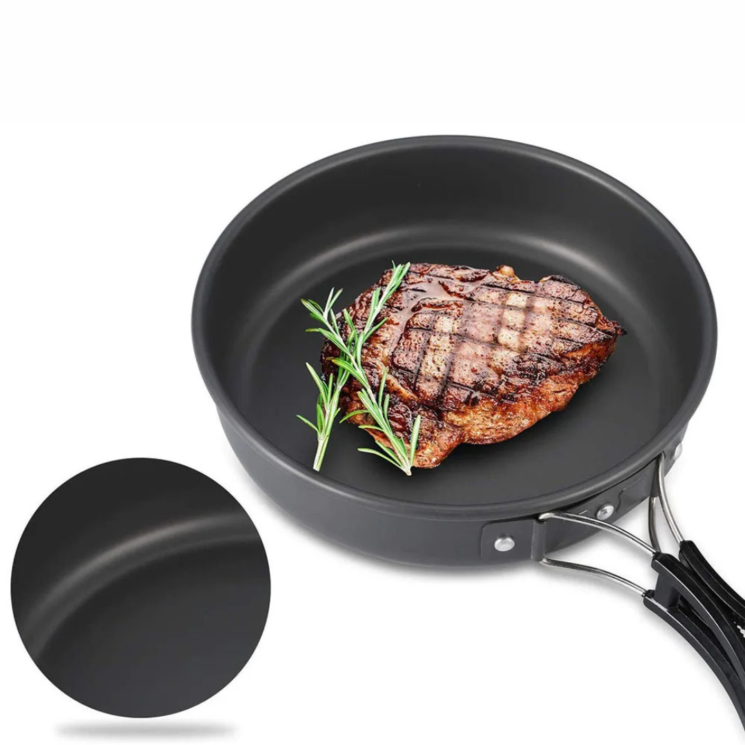 Lightweight Camping Cookware Set | Portable Cooking Gear