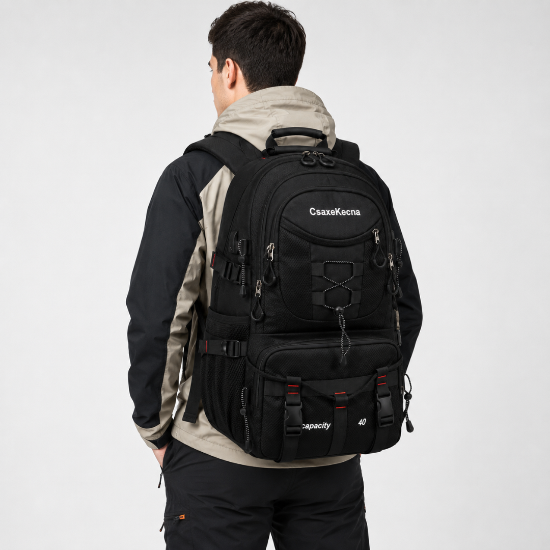 Thrives Outdoor | BergTrail Pro 40L Hiking Backpack with USB Charging