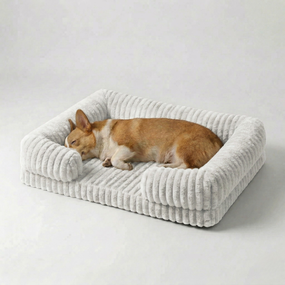 Thrives Outdoor | Slumbrex Dog Bed Sofa-Style with PP Cotton Filling