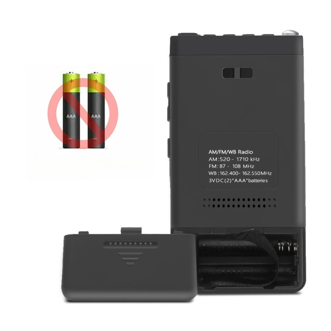 Thrives Outdoor | StormPocket Portable Emergency Weather Radio