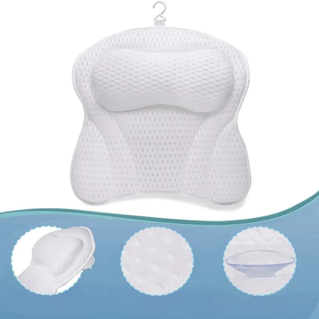 Thrives Outdoor | Aquarest Contoured Bathtub Neck Pillow