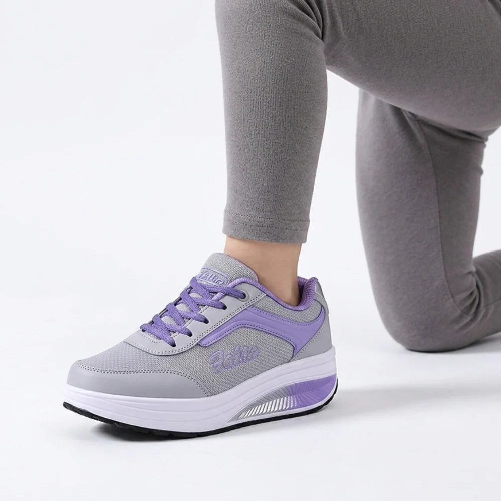 Thrives Outdoor | Stridella Women's Platform Walking Sneakers