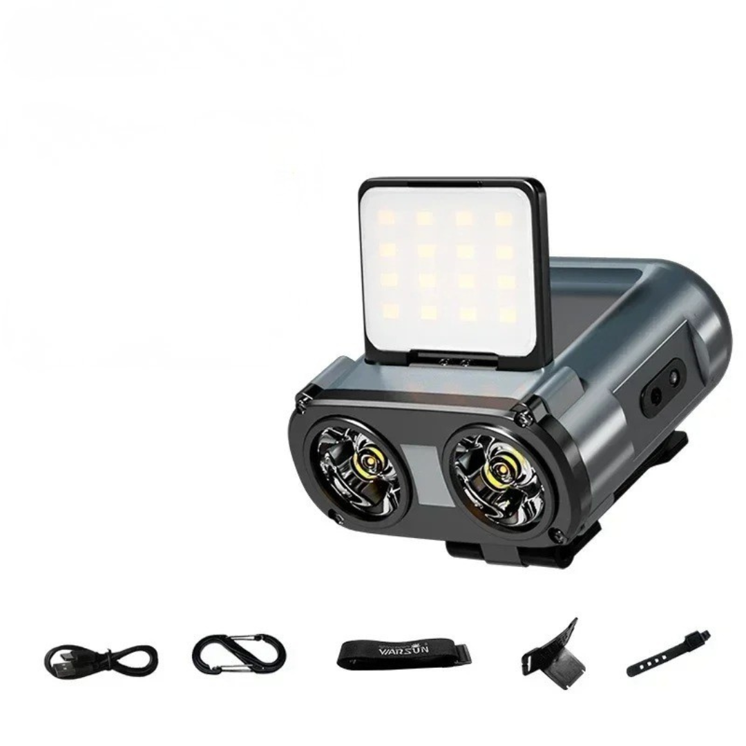 Thrives Outdoor | TrailOrbis Rechargeable USB Clip Headlamp