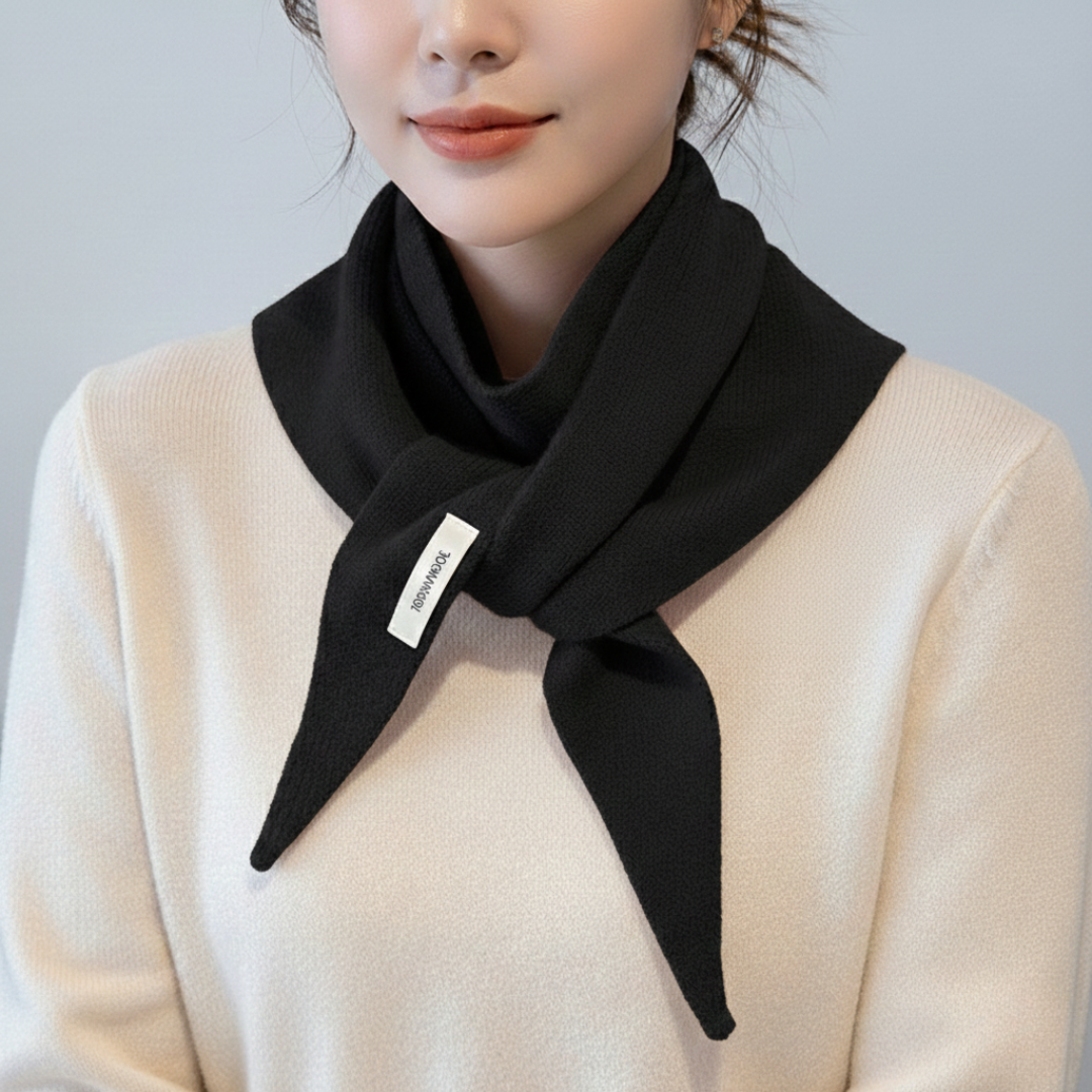 Thrives Outdoor | Wool Knit Triangular Scarf