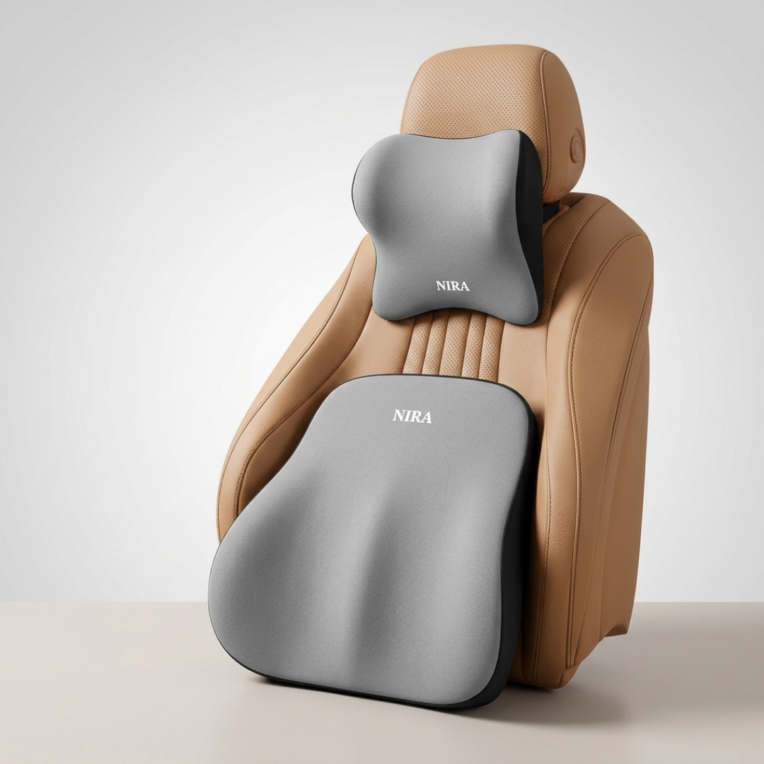 Thrives Outdoor | Vesalyx Memory Foam Car Lumbar Cushion