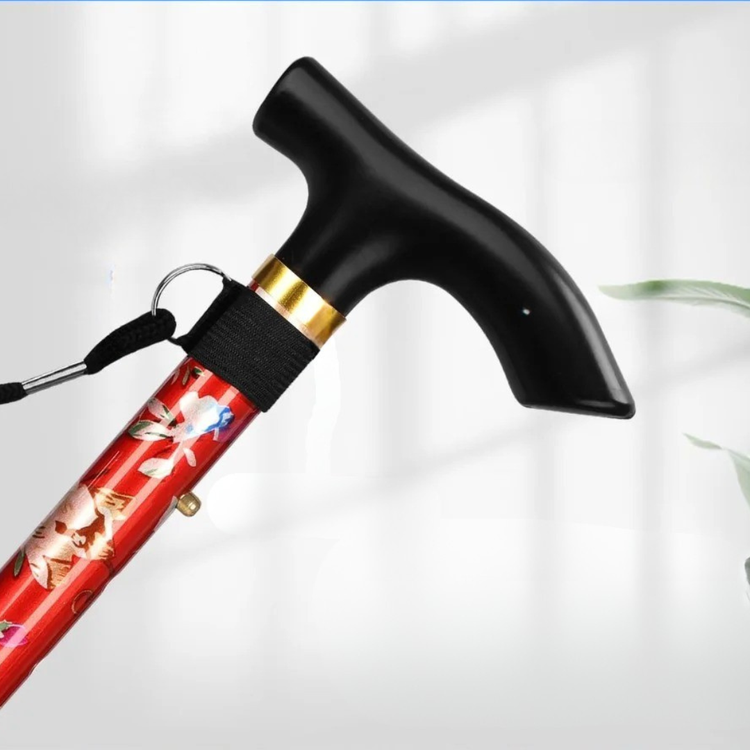 Thrives Outdoor | TrailFlora Adjustable Foldable Walking Stick