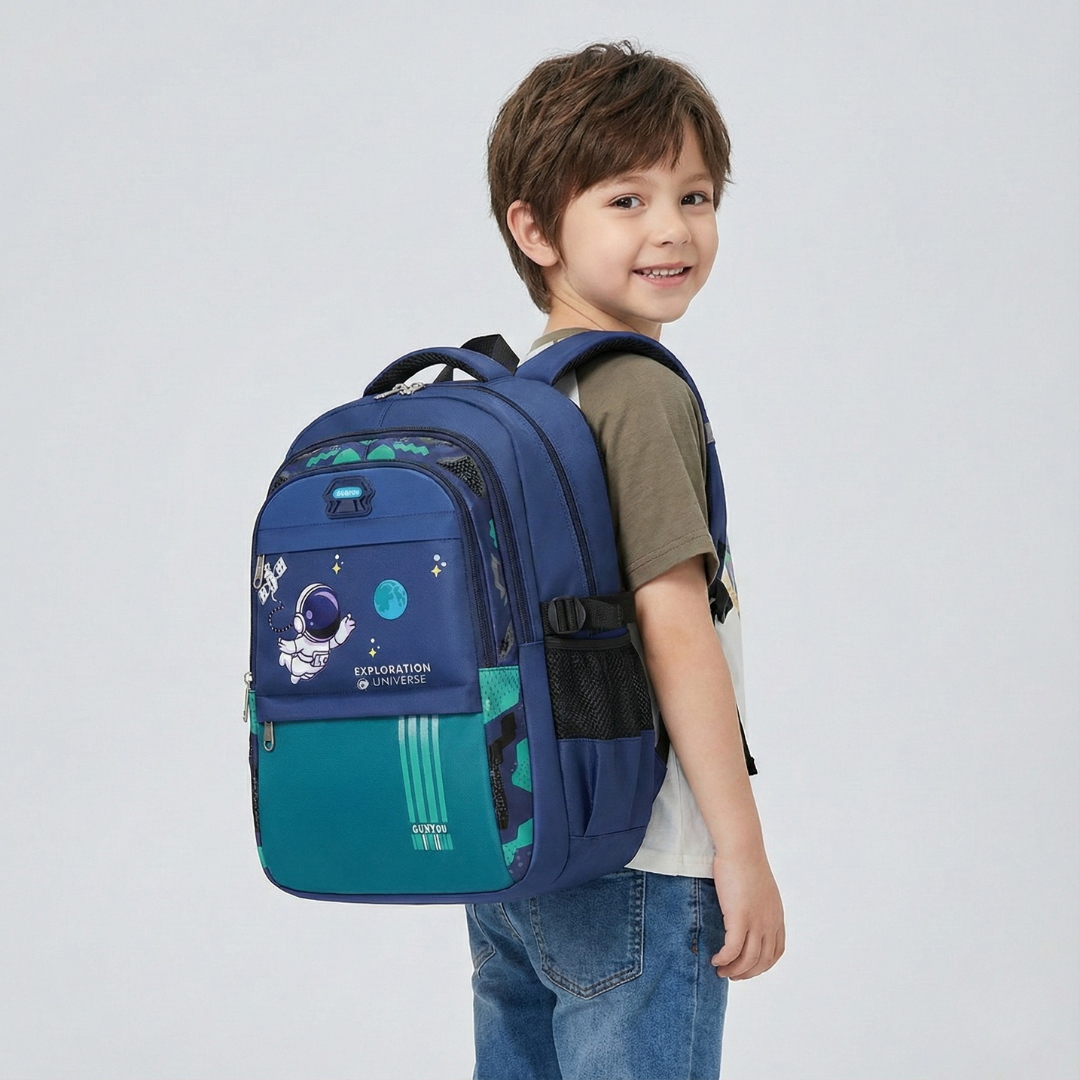 Thrives Outdoor | AstroVibe Waterproof Polyester School Backpack