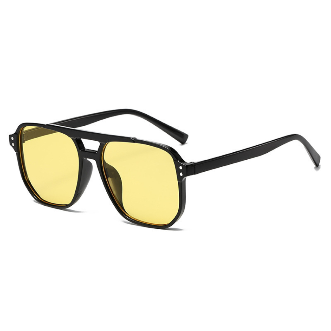 Thrives Outdoor | Brixton Double Bridge Square Frame Sunglasses