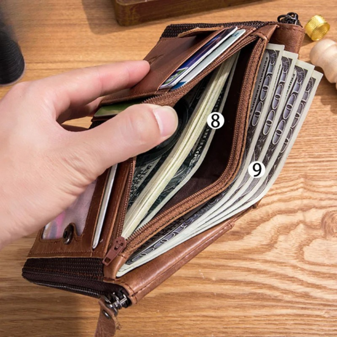 Thrives Outdoor | Cordavon Compact Zip Closure Wallet