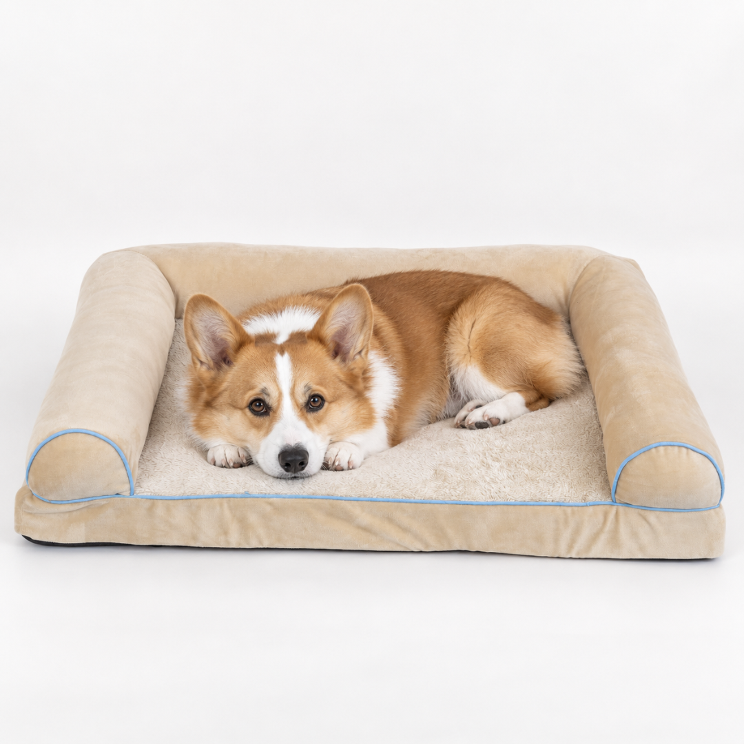 Thrives Outdoor | Snugrove Extra Large Orthopedic Dog Bed