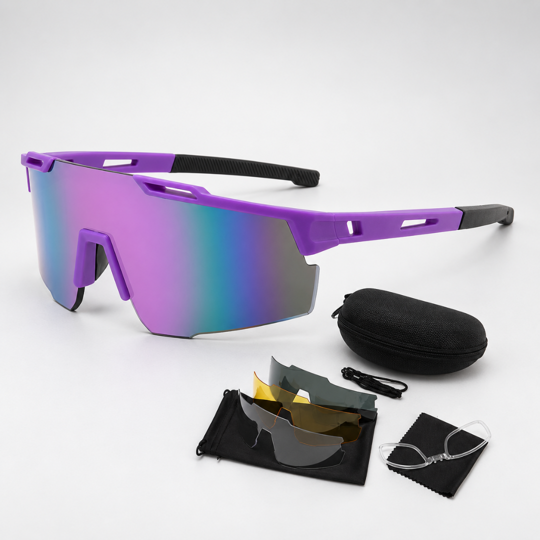 Thrives Outdoor | AeroSight Photochromic Wraparound Cycling Glasses