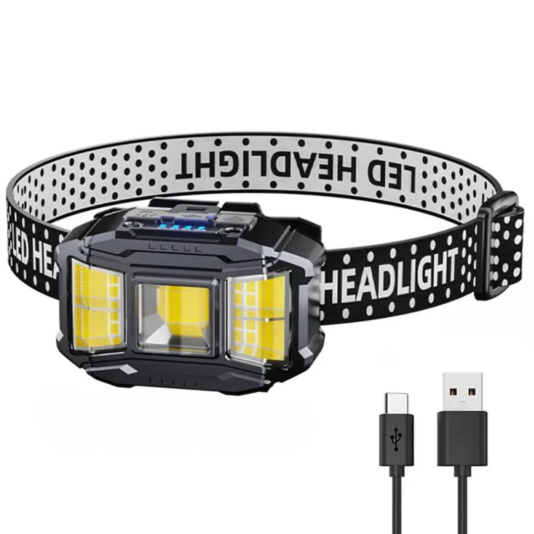 Thrives Outdoor | NightVanta Rechargeable COB LED Headlamp