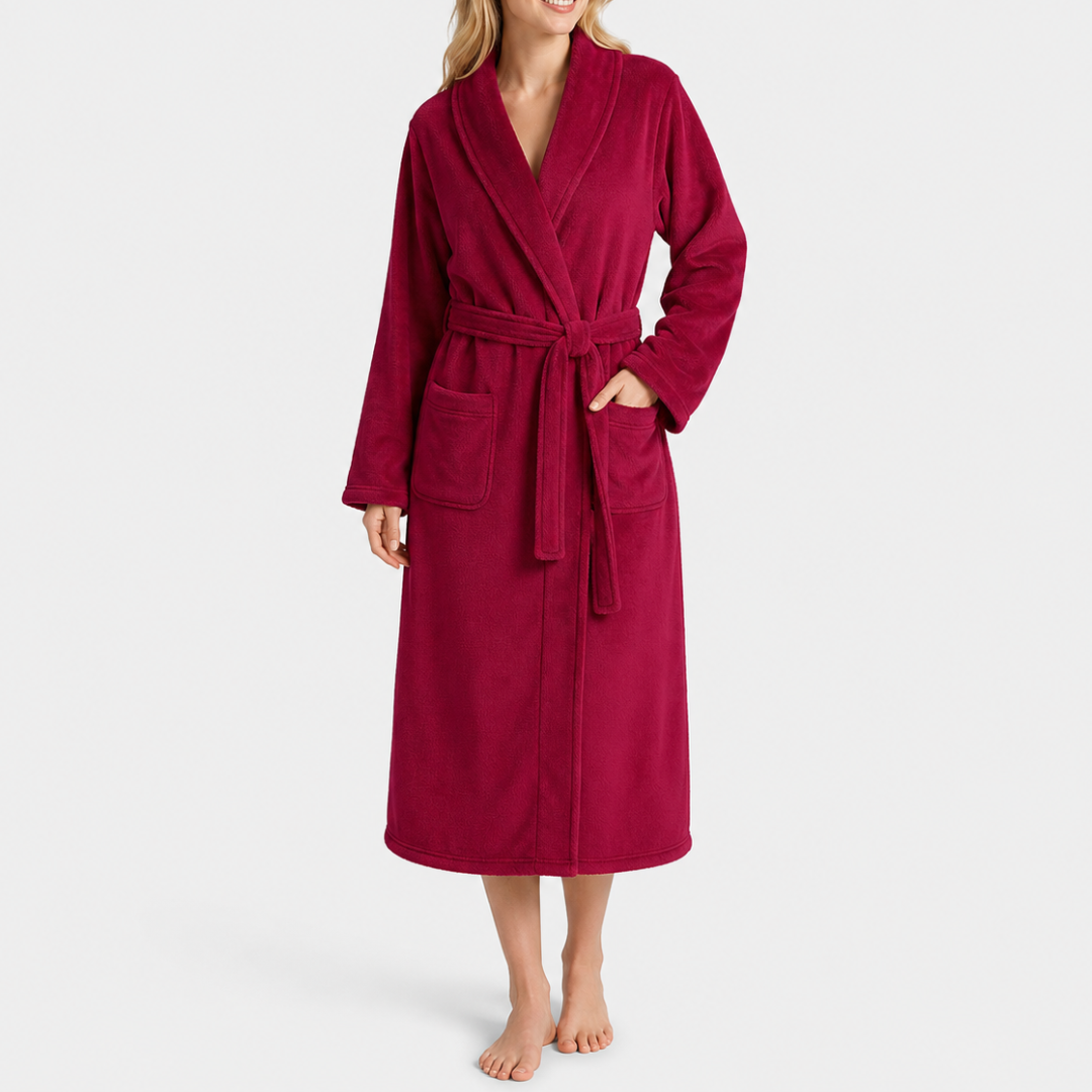 Thrives Outdoor | Snugelle Long Shawl Collar Robe