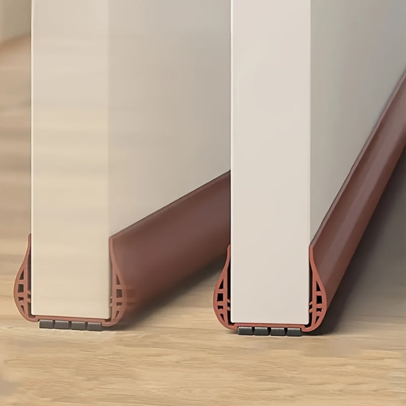 Adjustable Polyester Door Draft Stopper - Windproof Insulating Seal Strip