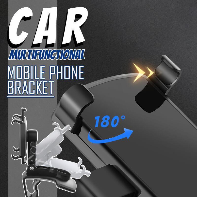 Multifunctional Phone Holder, 360° Rotatable for Car
