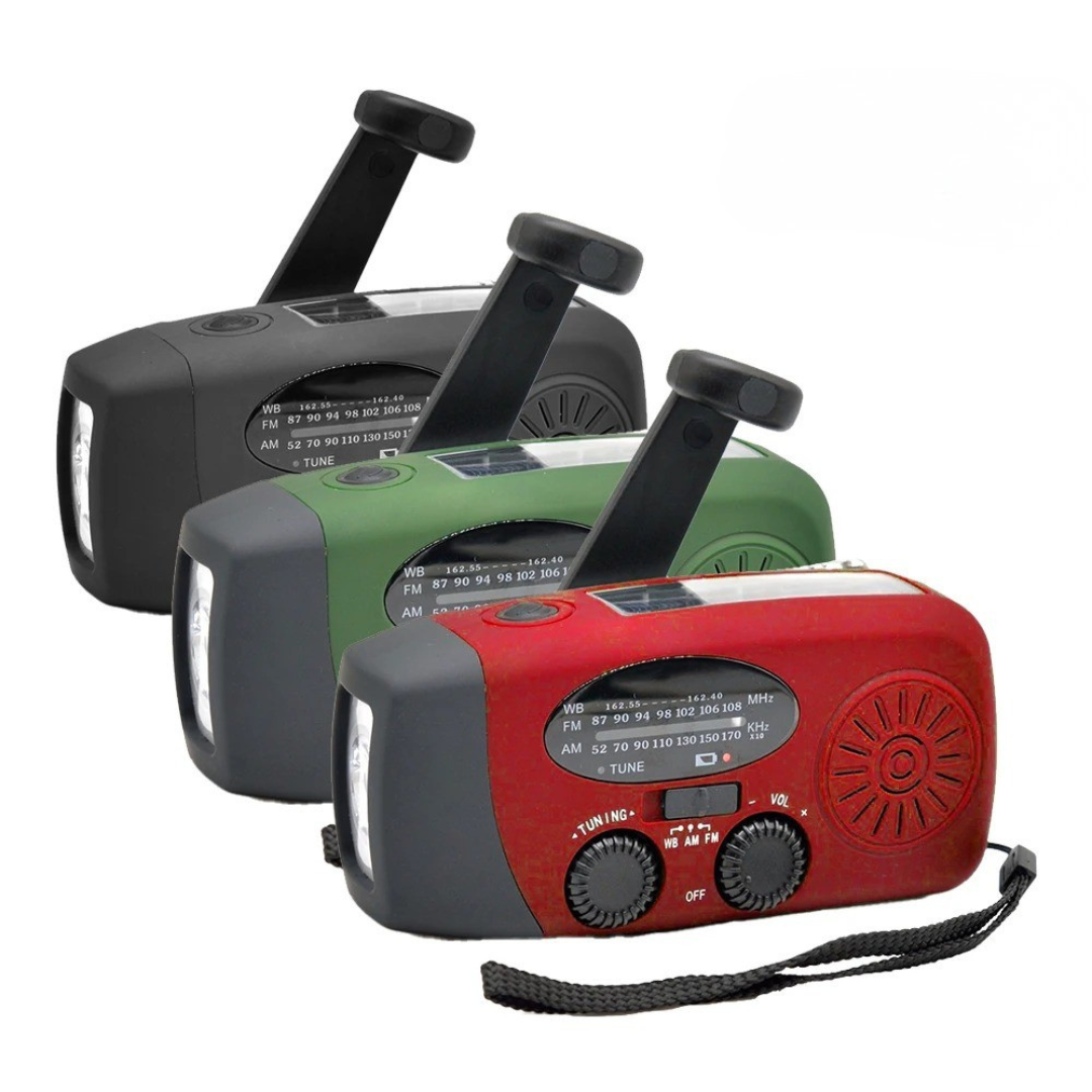 Thrives Outdoor | Solvito Portable Emergency Radio Device