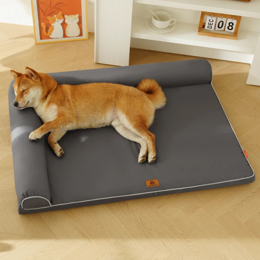 Thrives Outdoor | Barkrest L-Shaped Orthopaedic Dog Sofa Bed