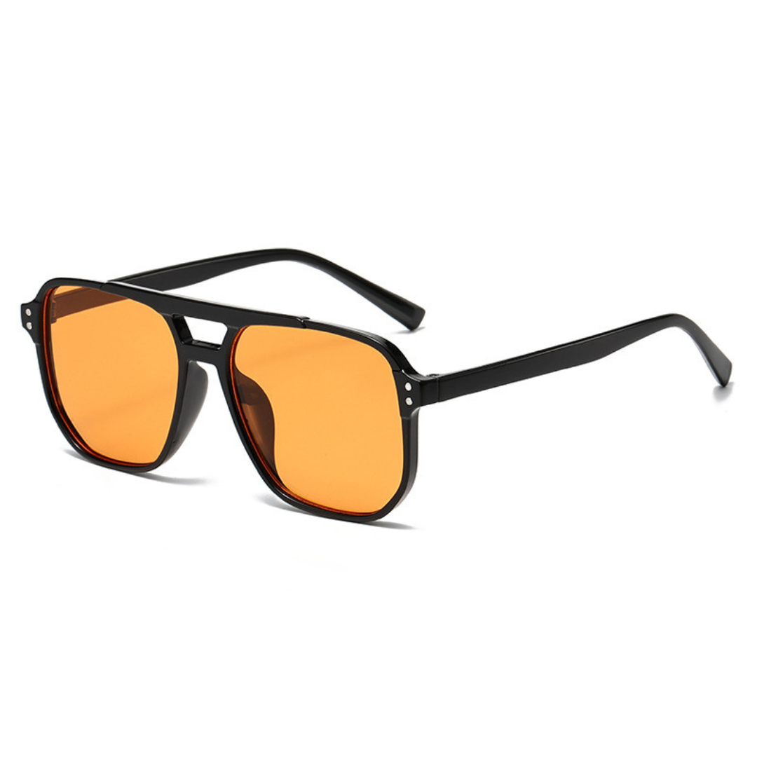 Thrives Outdoor | Brixton Double Bridge Square Frame Sunglasses