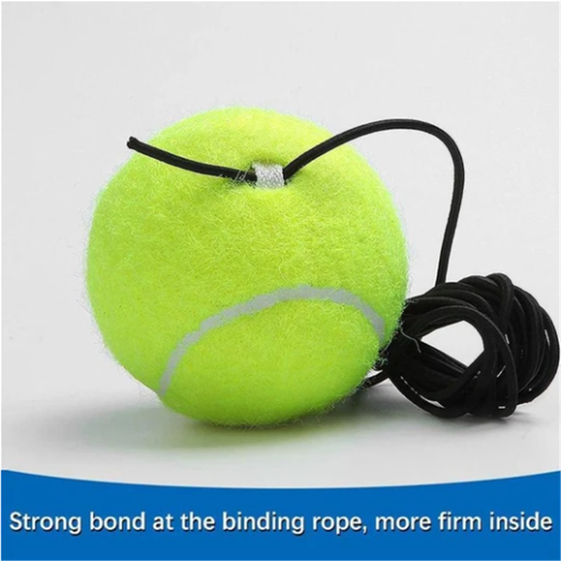 Tennis Trainer – Self-study tool, adjustable height & stable base – improves your swing and accuracy anywhere