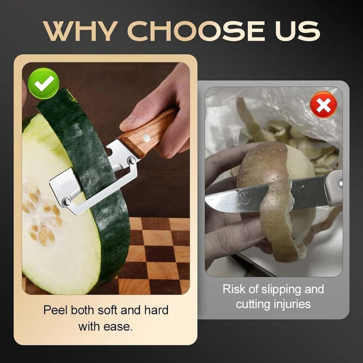 Multifunctional Peeler: Multifunctional Fruit and Vegetable Peeling Tool