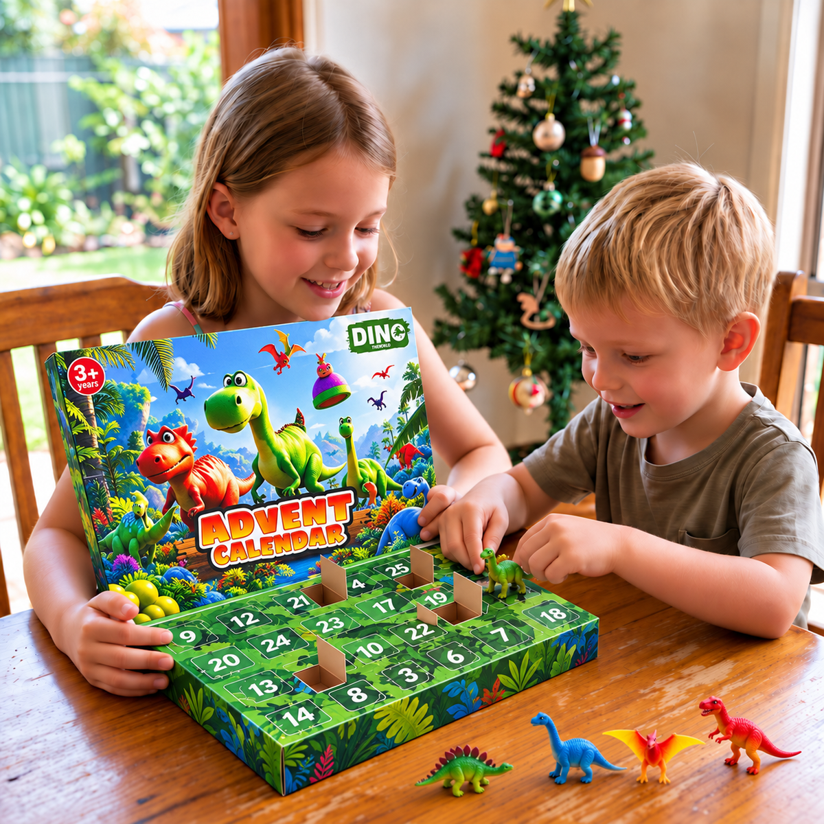 Thrives Outdoor | 24-Days Dinosaur Advent Calendar