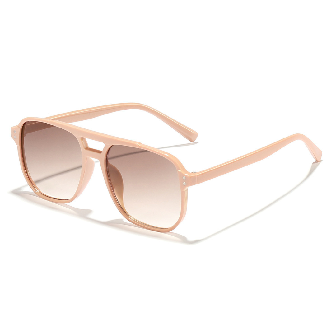 Thrives Outdoor | Brixton Double Bridge Square Frame Sunglasses