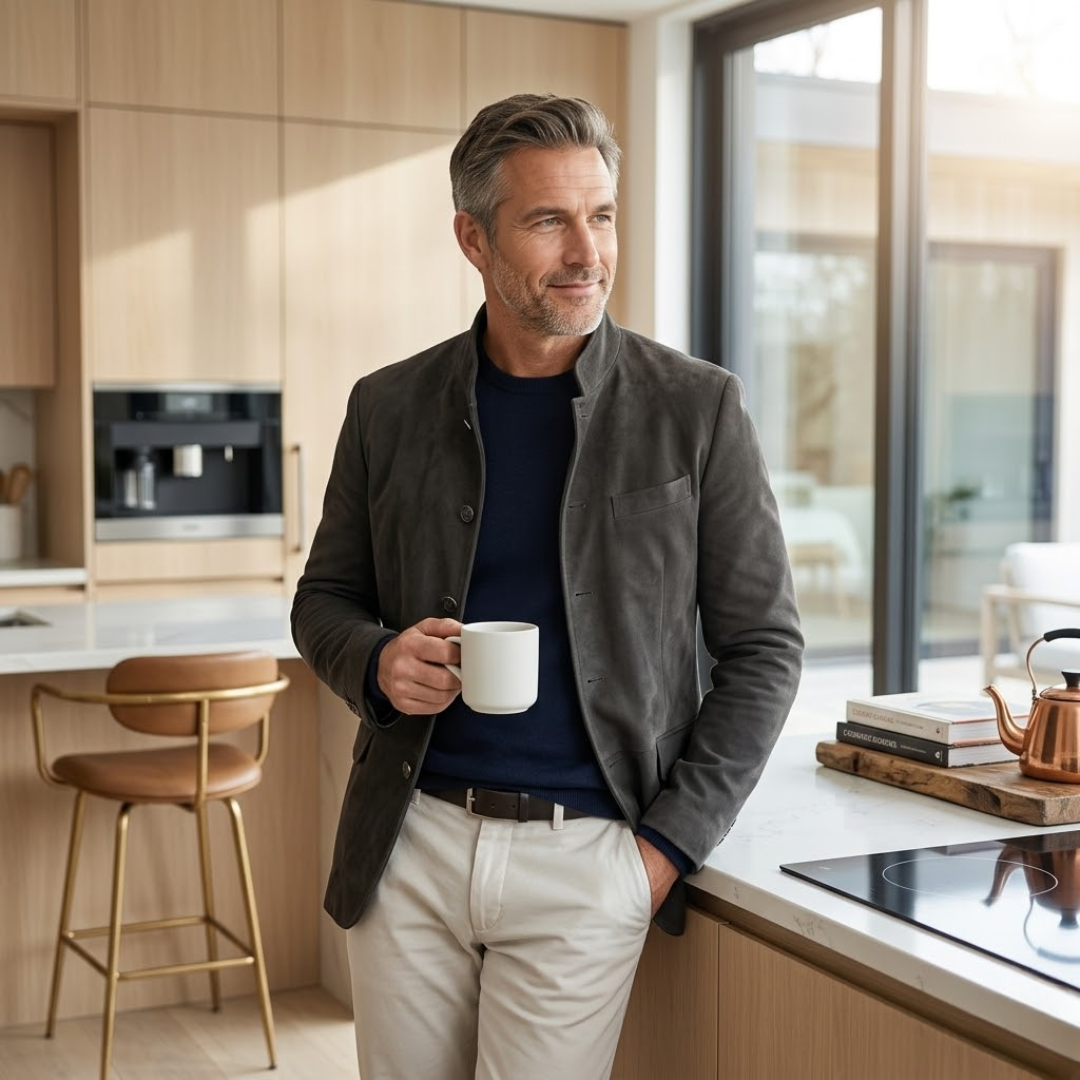 Casual Modern Button Cardigan