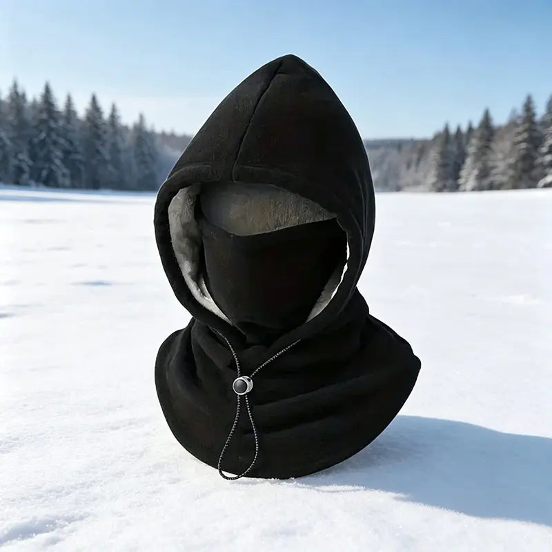 Fleece Balaclava Hood – Full Face & Neck Winter Protection for Outdoor Adventures
