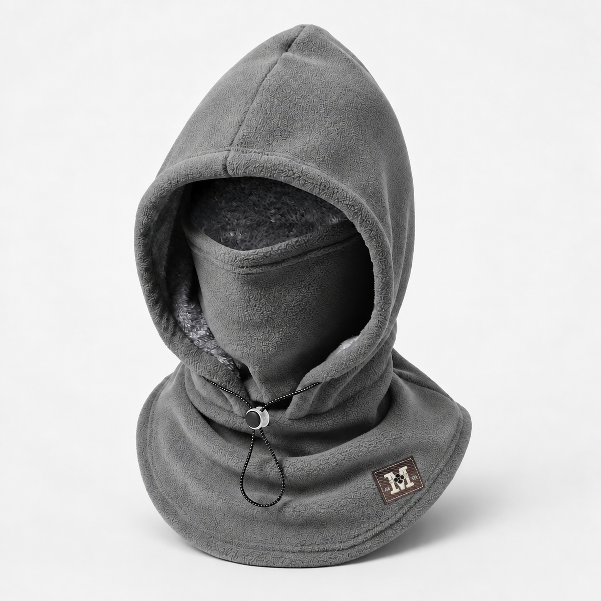 Fleece-Lined Adjustable Face-Covering Balaclava