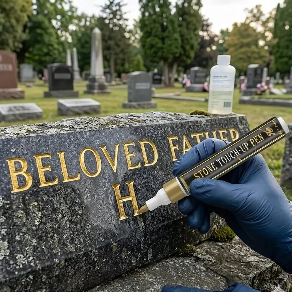 Waterproof and Fade-Resistant Pen for Restoring and Repainting Inscriptions on Stone Slabs