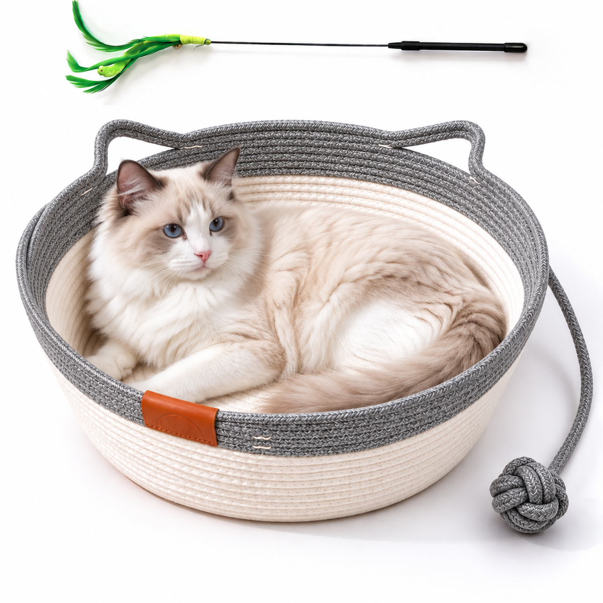 Woven Cat Basket