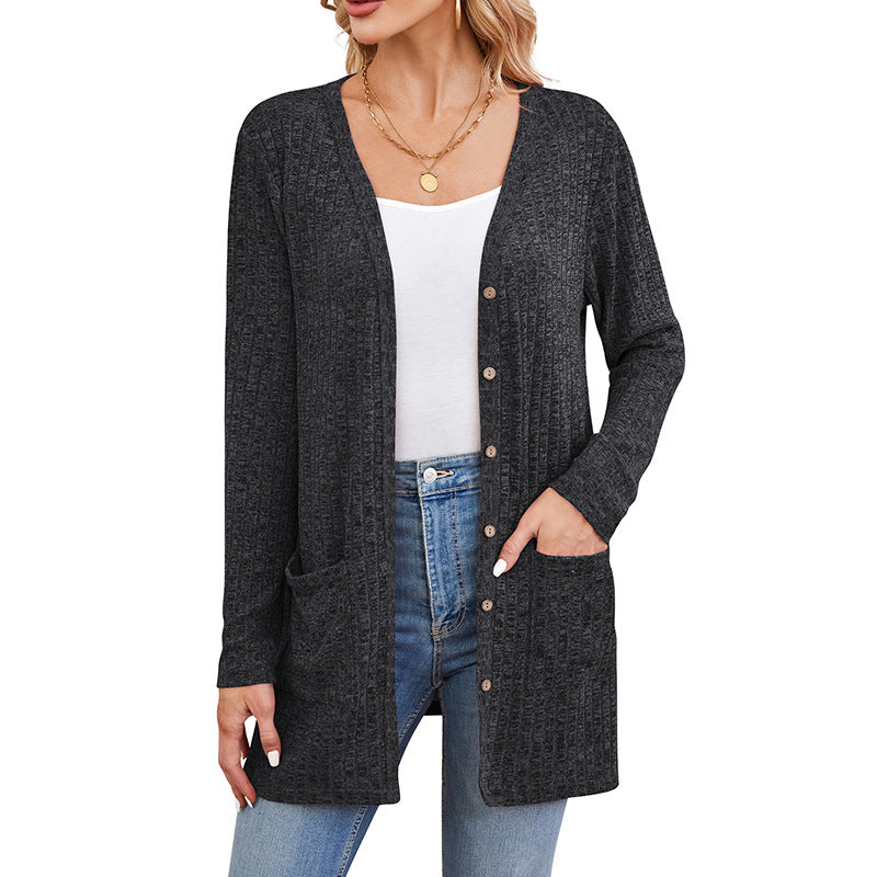 Thrives Outdoor | Avelin Longline Ribbed Cardigan