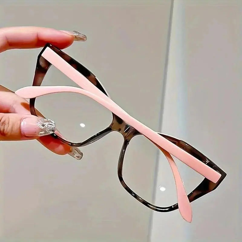 Women's Elegant Cat-Eye Metal Frame Reading Glasses