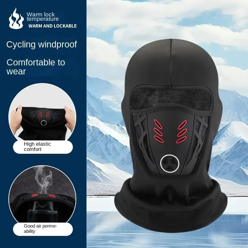 Ski Mask Winter Windproof and Warm 3D Design Breathable Headscarf Mask