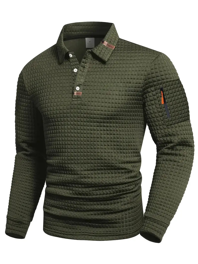 Polo Shirt with Sleeve Pocket