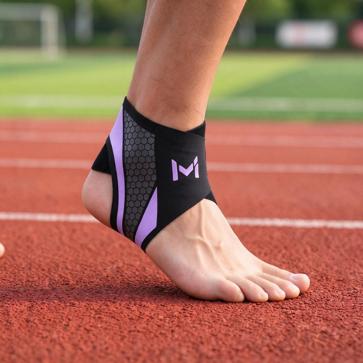 Ankle Brace With Straps | Adjustable Cross Tension Sleeve