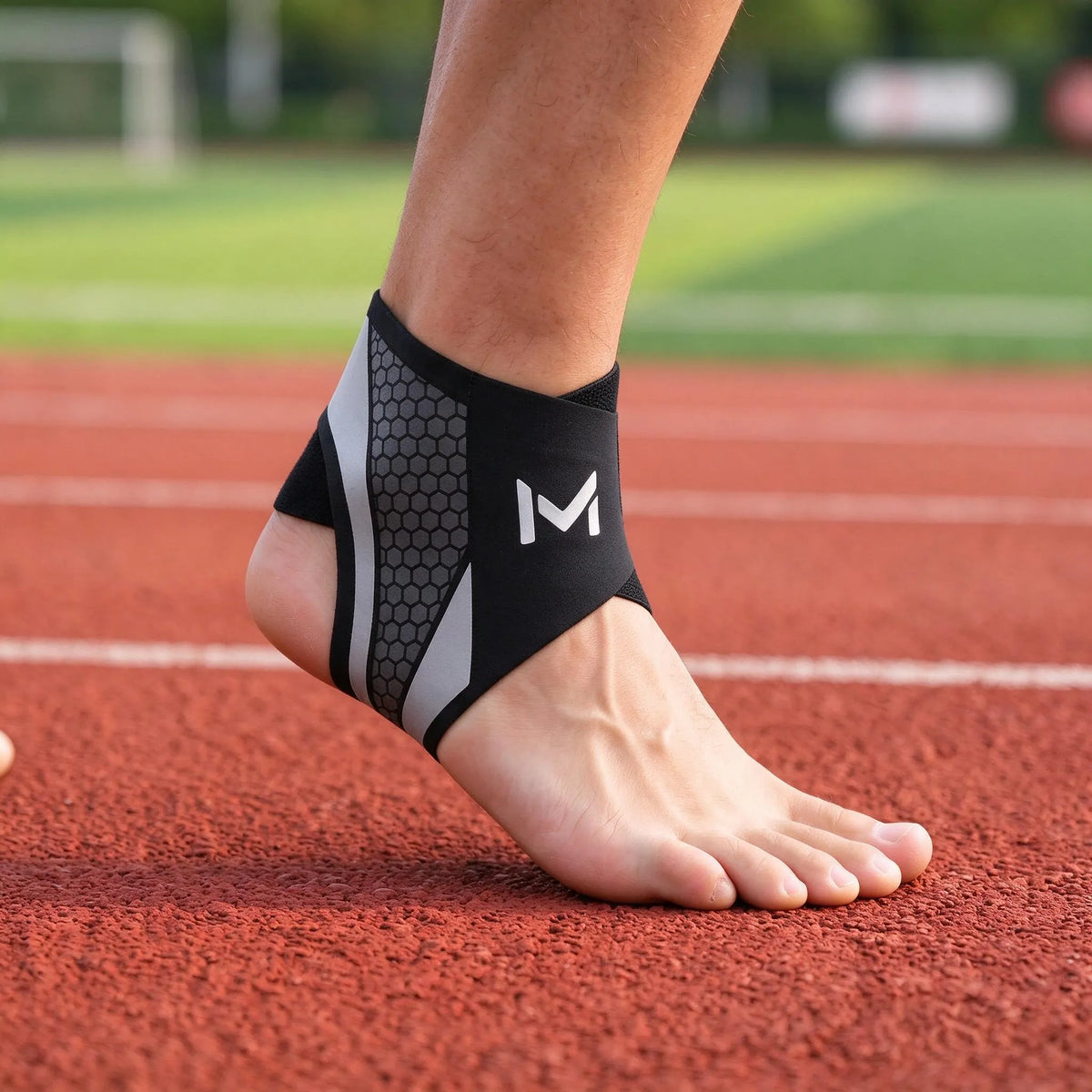Ankle Brace With Straps | Adjustable Cross Tension Sleeve