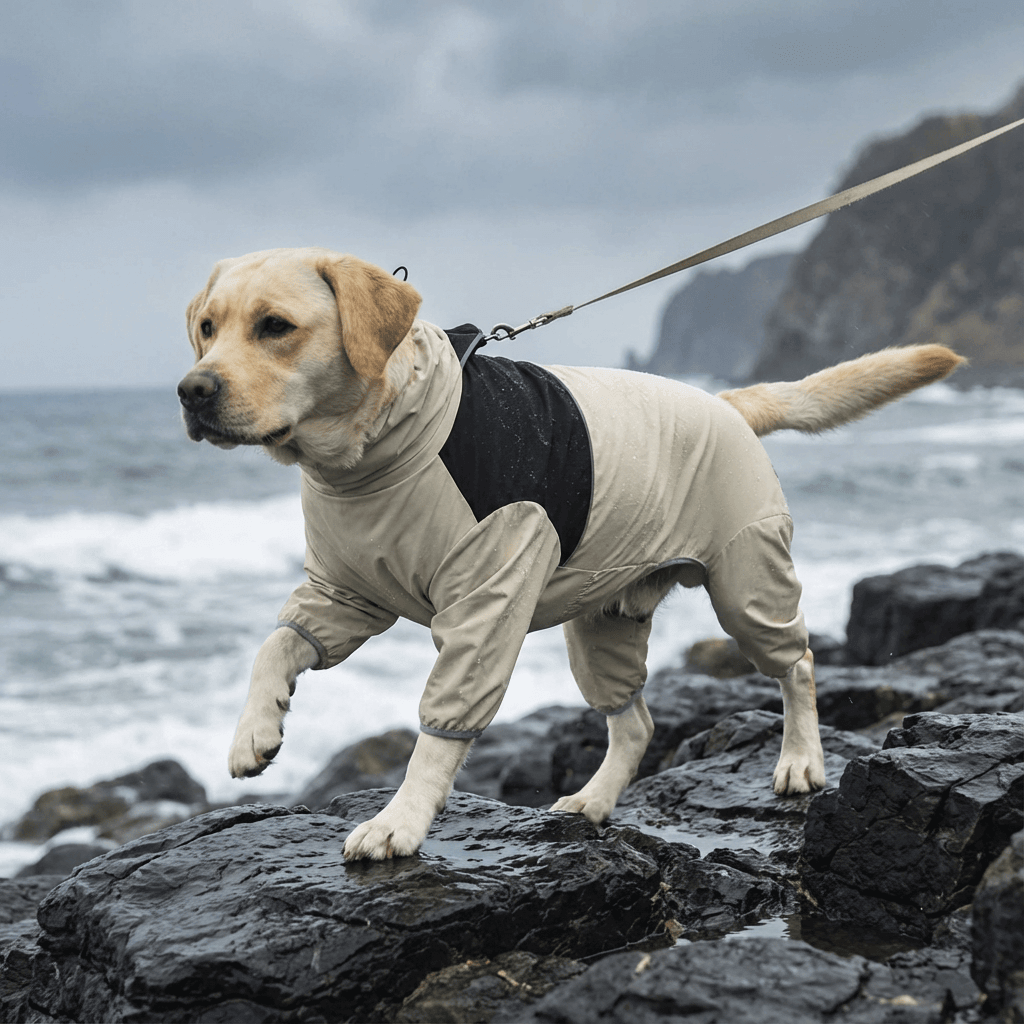 Anti-Storm Waterproof Dog Raincoat