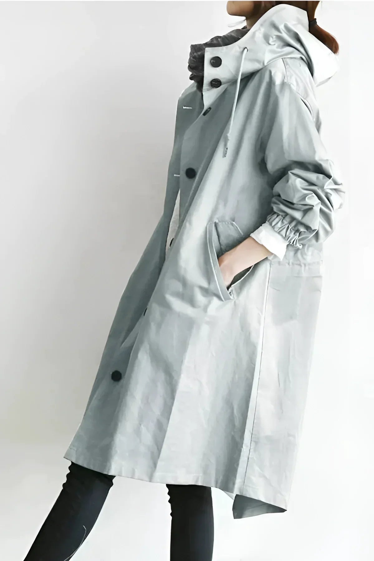 Women's Waterproof Oversized Trench Coat