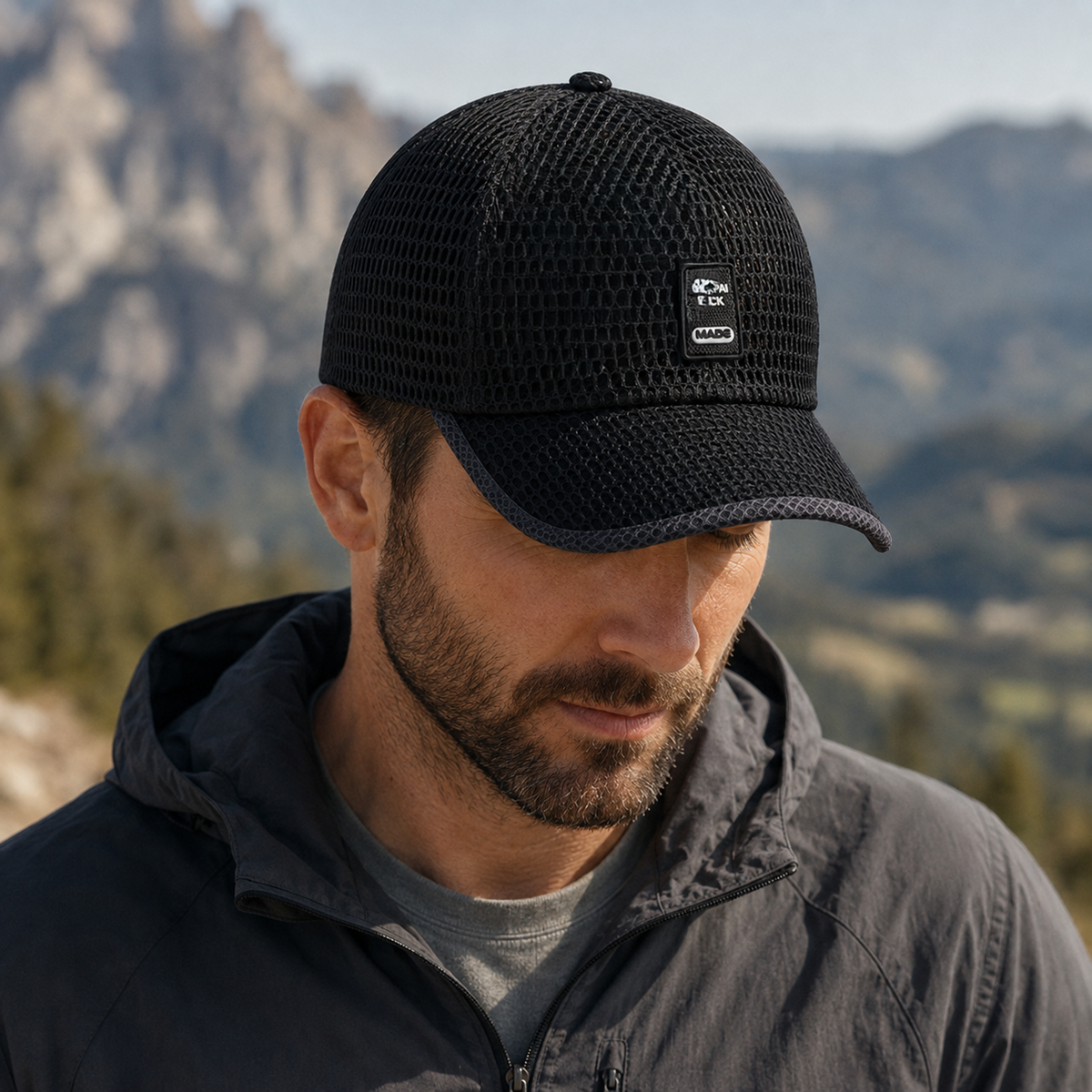 Thrives Outdoor | Meshwick Breathable Mesh Snapback Baseball Cap