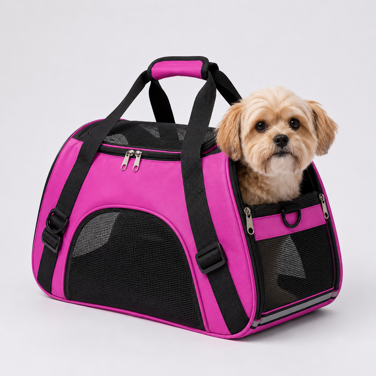 Thrives Outdoor | Petluxe Collapsible Mesh Pet Carrier Bag