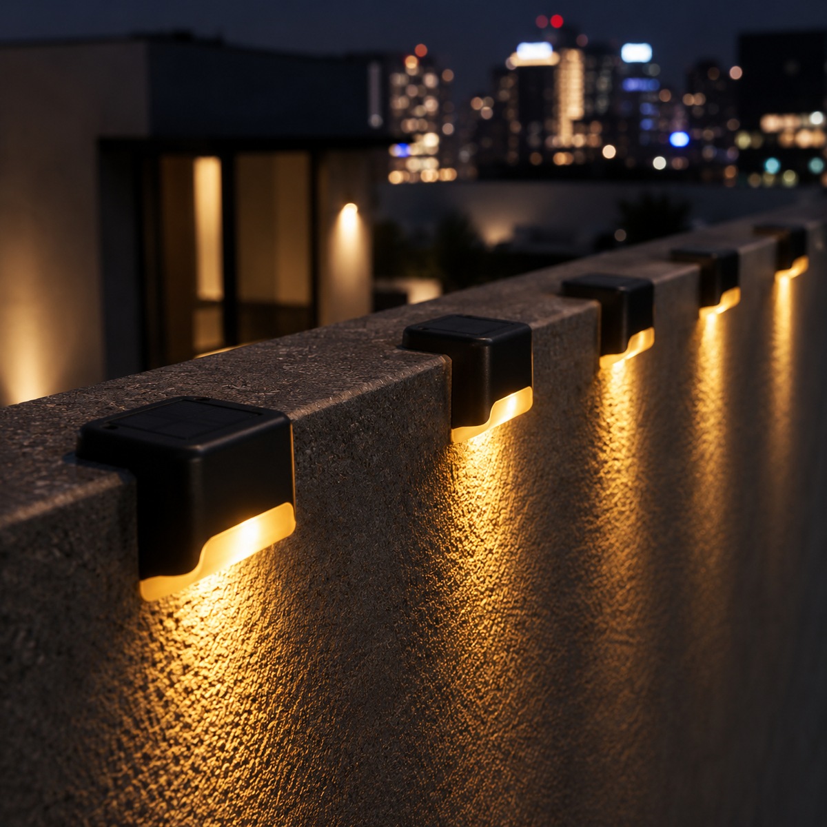 Thrives Outdoor | Soluxe Solar-Powered Outdoor Step Light